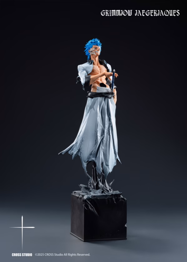 Bleach Cross Studio Grimmjow Jaegerjaques Resin Statue 1