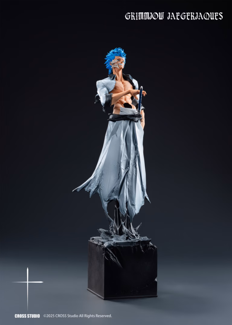 Bleach Cross Studio Grimmjow Jaegerjaques Resin Statue