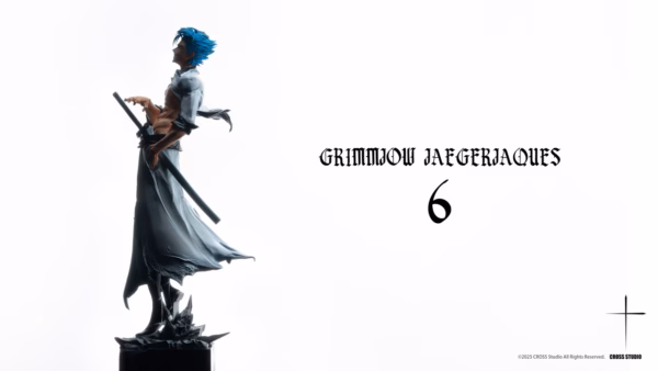 Bleach Cross Studio Grimmjow Jaegerjaques Resin Statue 3
