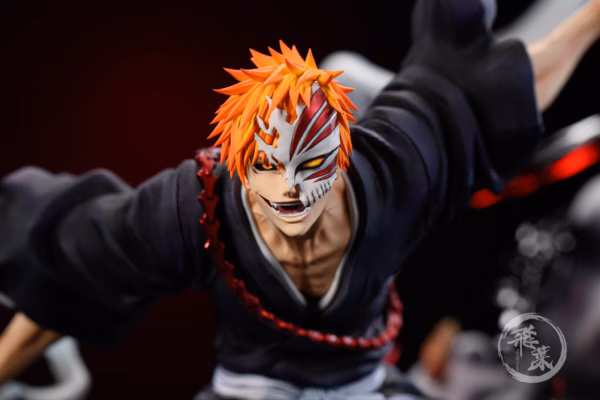 Bleach FlyLeaf Studio Ichigo Kurosaki V3 Resin Statue 3