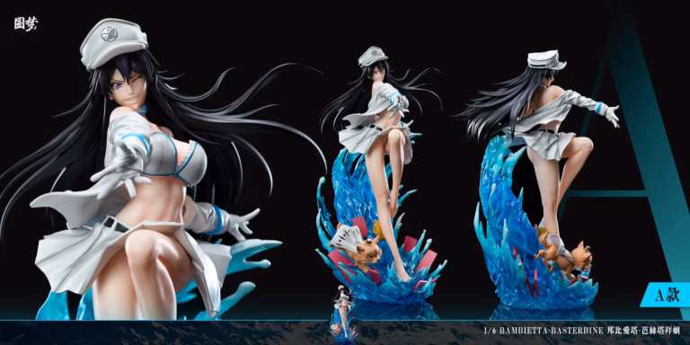 Bleach YuanMeng Studio Bambietta Basterbine Resin Statue