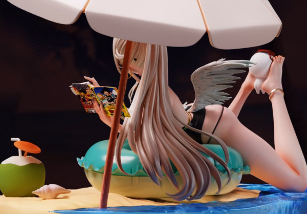 Blue Archive Mi Yin Studio Swimsuit Kirifuji Nagisa Resin Statue 2