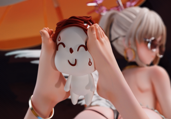 Blue Archive Mi Yin Studio Swimsuit Kirifuji Nagisa Resin Statue 4