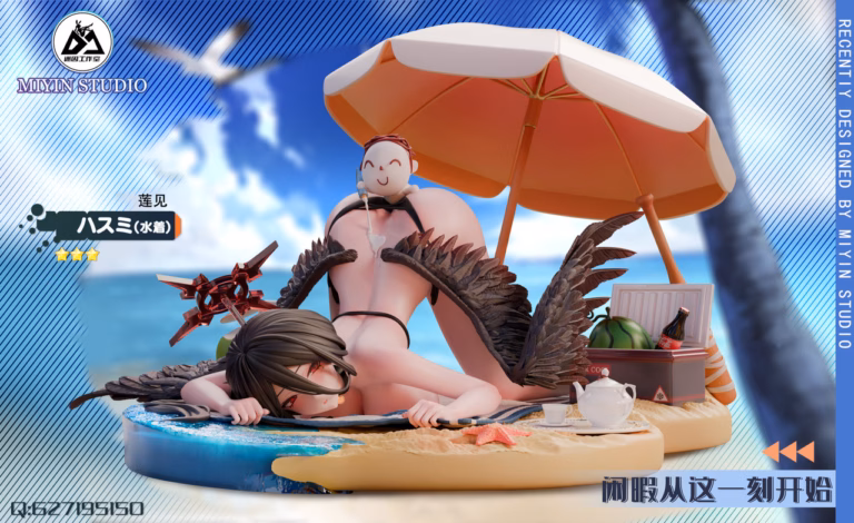 Blue Archive MiYin Studio Swimsuit Hasumi Resin Statue