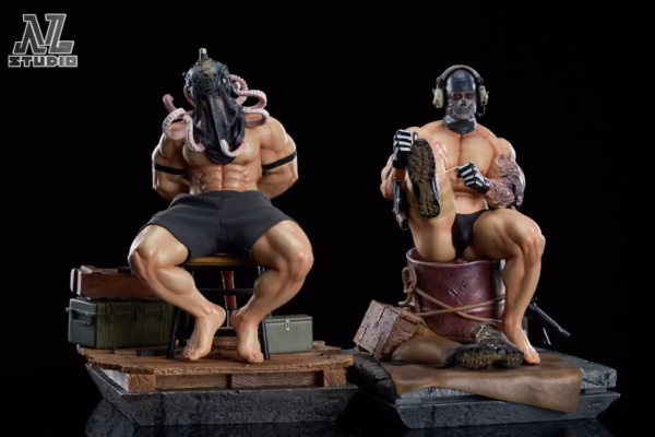 Call of Duty Modern Warfare 2 NL Studio Konig X Ghost Call of Duty Resin Statue 1