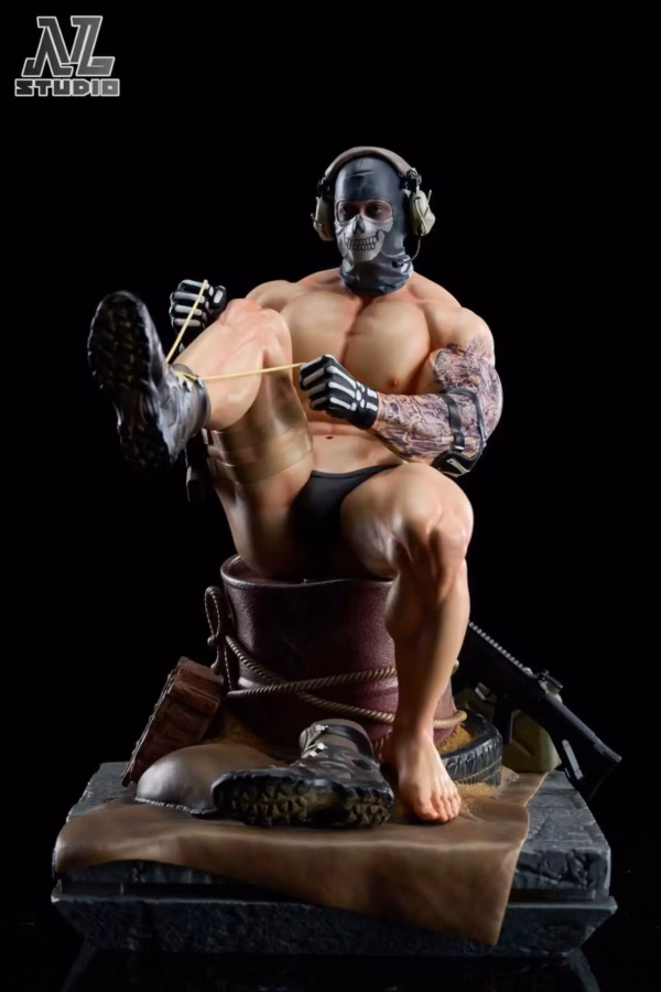 Call of Duty Modern Warfare 2 NL Studio Konig X Ghost Call of Duty Resin Statue 5