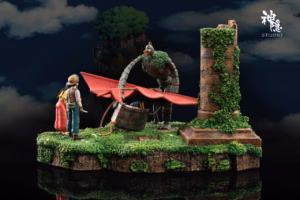 Castle in the Sky ShenYin Studio First Encounter In The Cloud Resin Statue