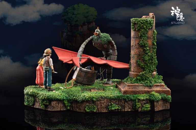 Castle in the Sky ShenYin Studio First Encounter In The Cloud Resin Statue