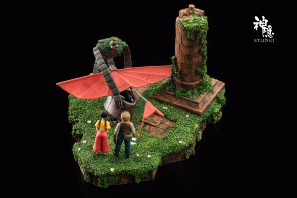 Castle in the Sky ShenYin Studio First Encounter In The Cloud Resin Statue 5