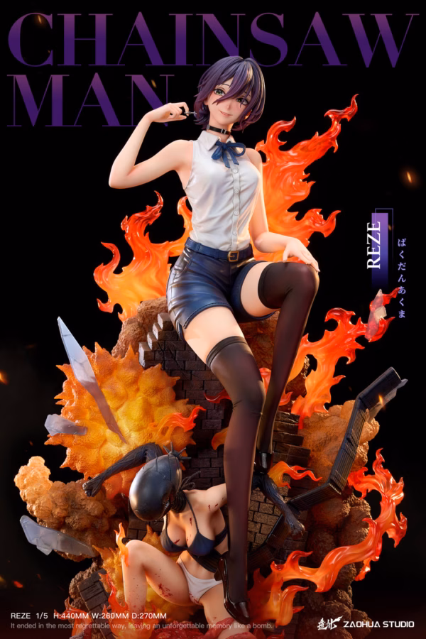 Chainsaw Man ZaoHua Studio Reze Resin Statue 2