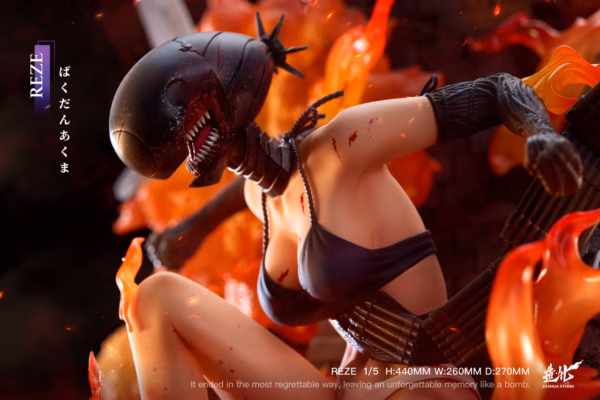 Chainsaw Man ZaoHua Studio Reze Resin Statue 6