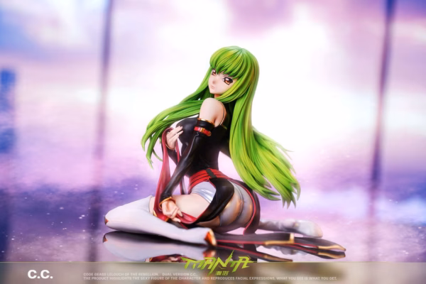 Code Geass Lelouch of the Rebellion Manta Studio Kneeling CC Resin Statue 1