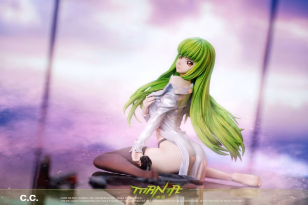 Code Geass Lelouch of the Rebellion Manta Studio Kneeling CC Resin Statue 2
