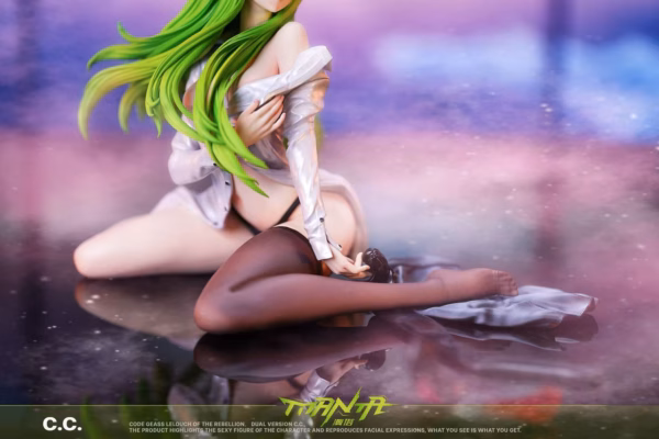 Code Geass Lelouch of the Rebellion Manta Studio Kneeling CC Resin Statue 4