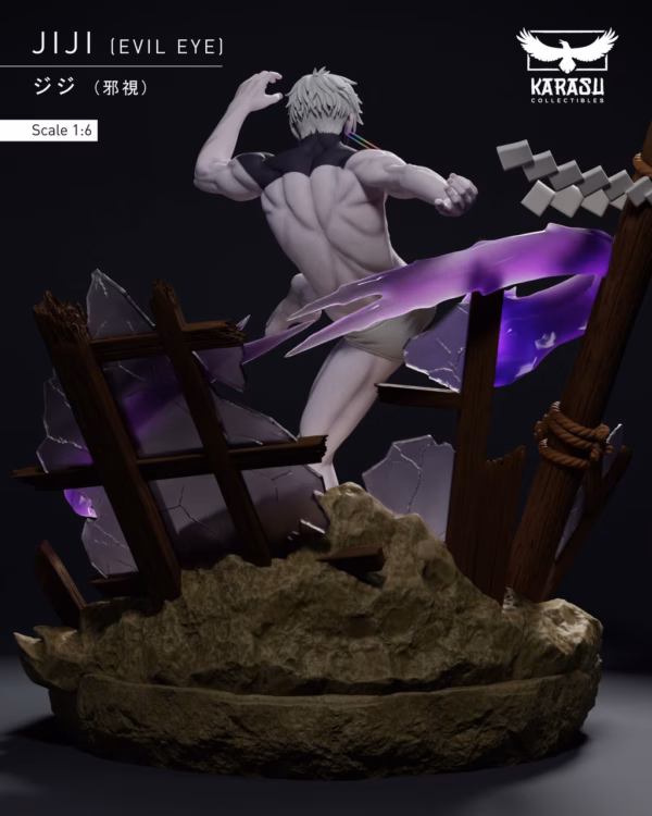 DanDaDan Karasu Collectibles JiJi Evil Resin Statue 8