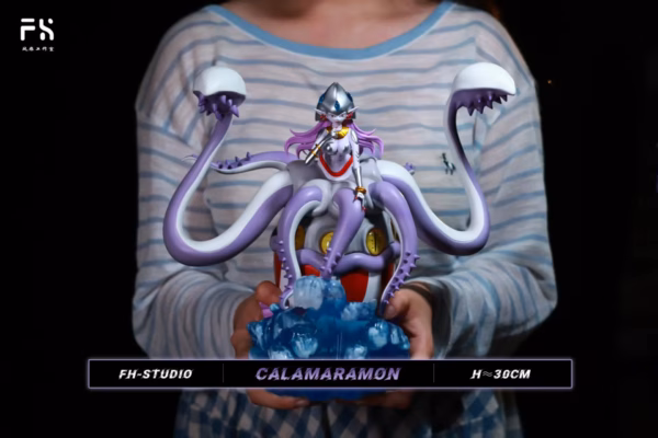 Digimon FH Studio Calmaramon Resin Statue 4