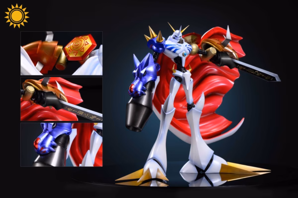 Digimon Sun Studio Omnimon Resin Statue 2