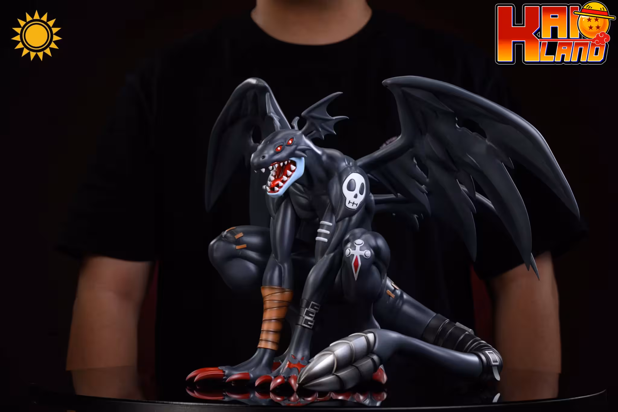 Digimon Sun Toys Studio Devidramon Resin Statue