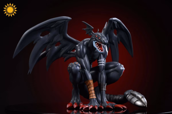 Digimon Sun Toys Studio Devidramon Resin Statue 3