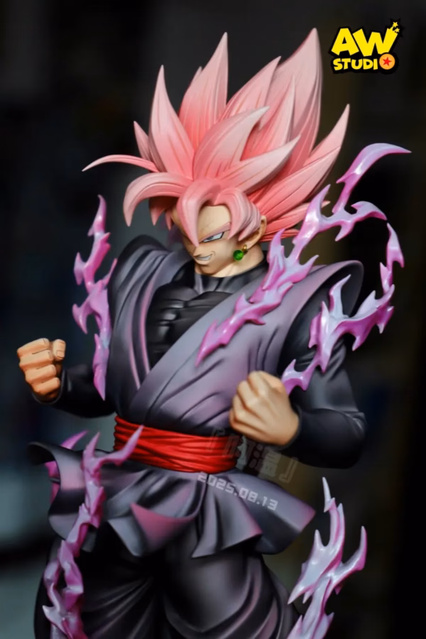 Dragon Ball AW Studio Goku Super Saiyan Rose Resin Statue 4