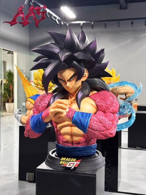 Dragon Ball Armyant Studio SSJ4 Goku Bust Resin Statue 1