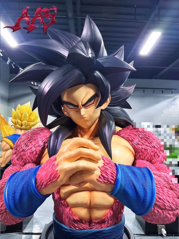 Dragon Ball Armyant Studio SSJ4 Goku Bust Resin Statue 3