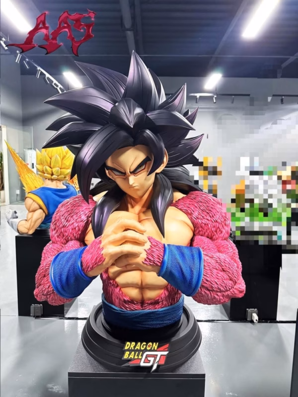 Dragon Ball Armyant Studio SSJ4 Goku Bust Resin Statue 4