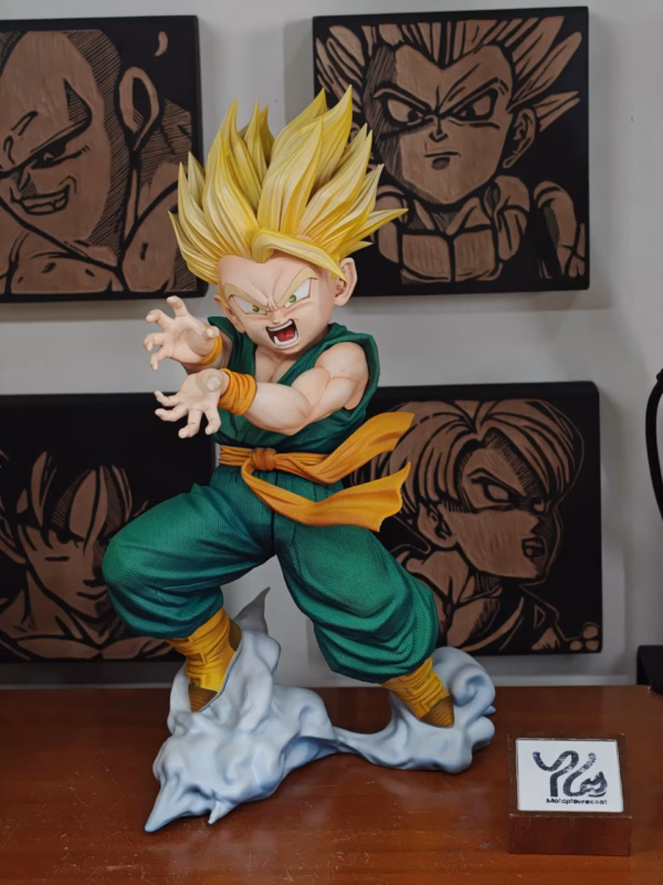 Dragon Ball FXW Studio Super Saiyan Trunks Resin Statue 2
