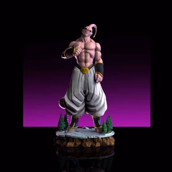 Dragon Ball JW Studio Big Buu Resin Statue 2
