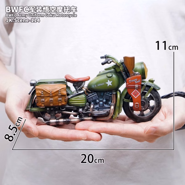 Dragon Ball Jacksdo Studio DB Vehicle Army Motorcycle Resin Statue 1