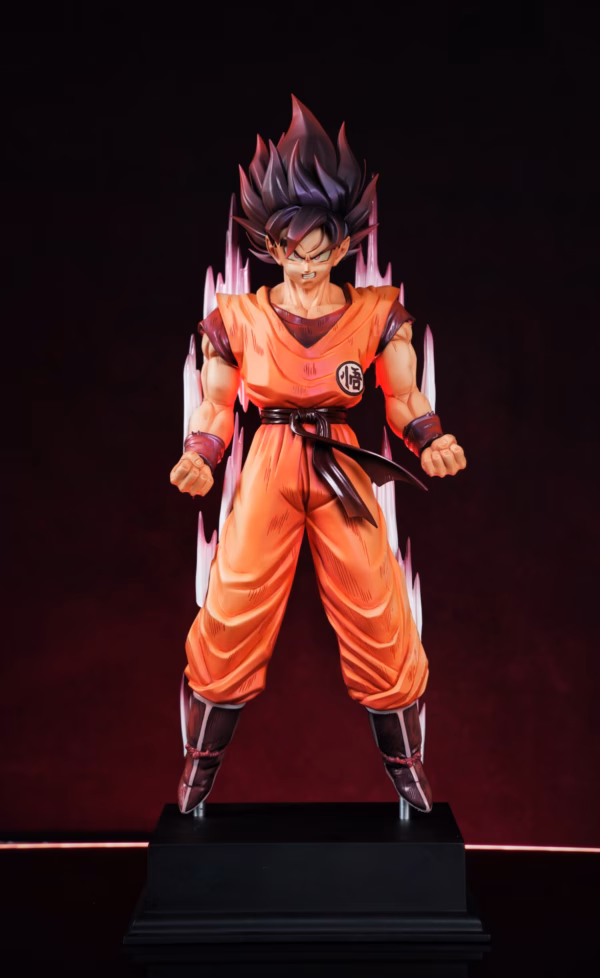 Dragon Ball JuannXjackie Studio Son Goku Kaioken Resin Statue 1