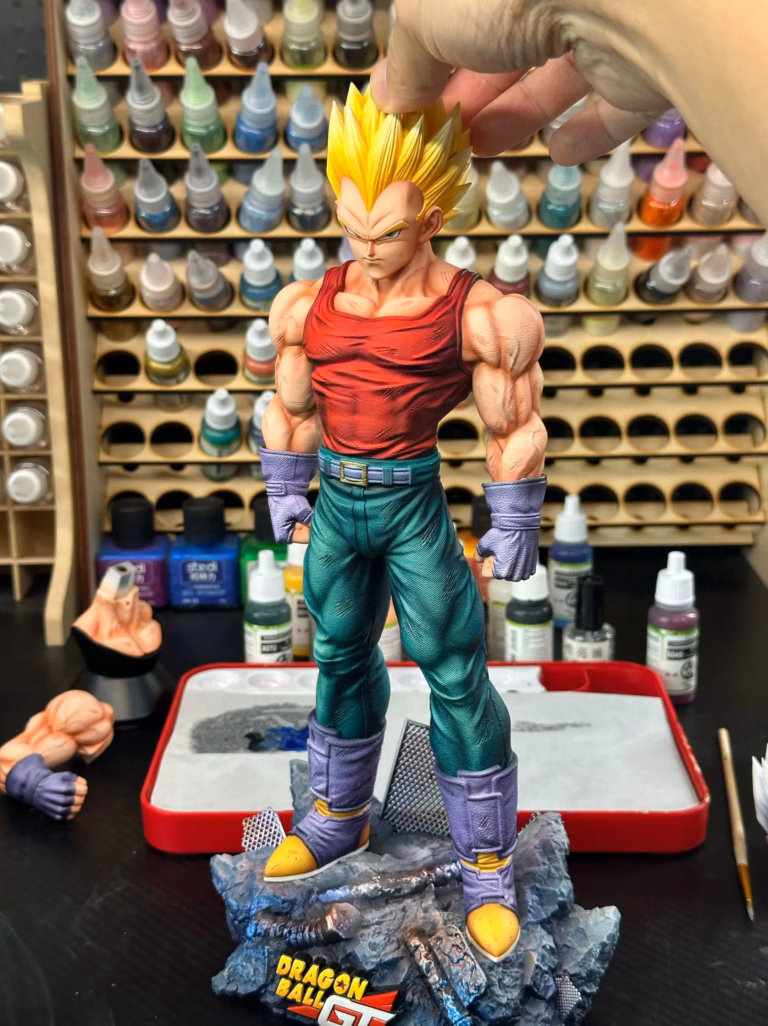 Dragon Ball Li Zi Studio GT Vegeta Resin Statue