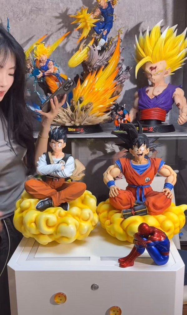 Dragon Ball MJ Studio Gohan High School Kinton Resin Statue 1 1