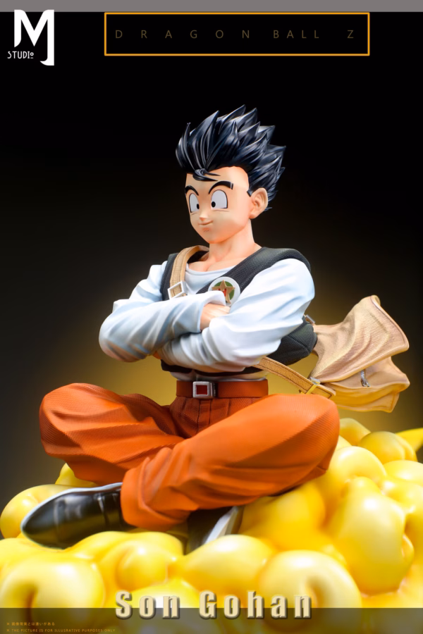 Dragon Ball MJ Studio Gohan High School Kinton Resin Statue 4