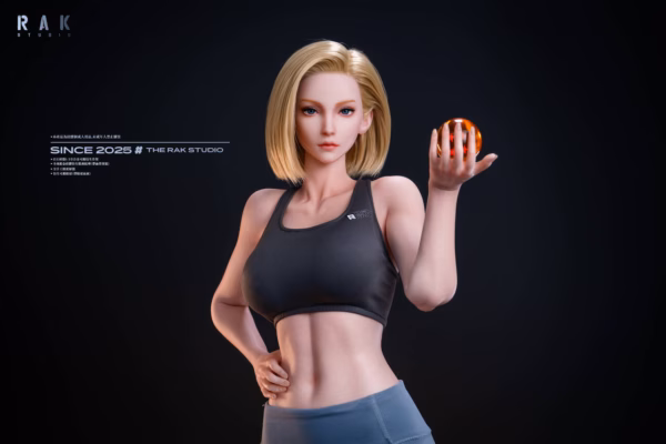 Dragon Ball Rak Studio Android 18 Resin Statue 6