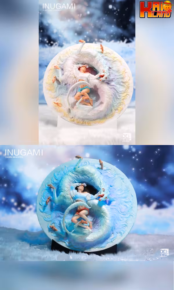 Dream Dragon Mirror WeArtDoing Studio Dawn Whisper Resin Statue