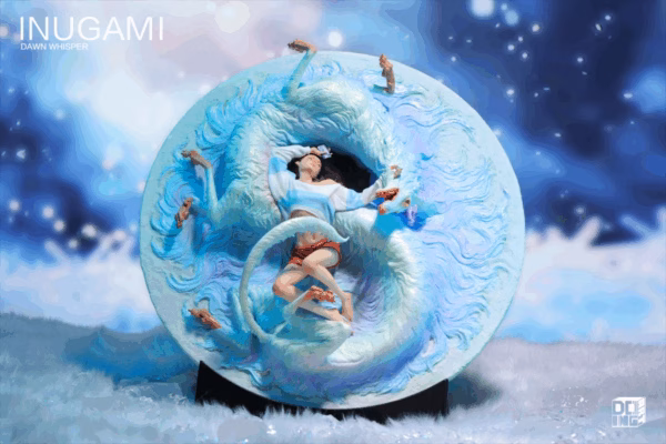 Dream Dragon Mirror WeArtDoing Studio Dawn Whisper Resin Statue 3