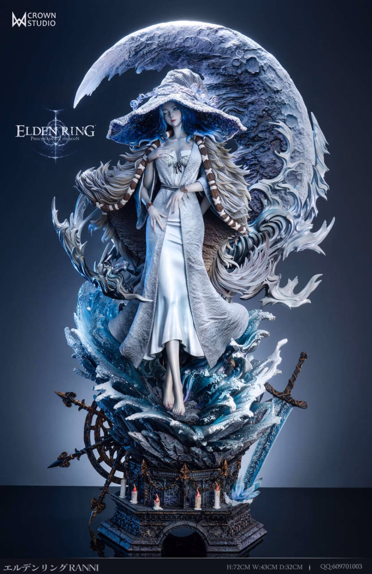 Elden Ring Crown Studio Ranni Resin Statue