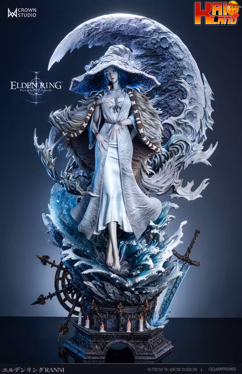 Elden Ring Crown Studio Ranni Resin Statue