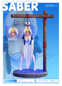 Fate Stay Night EXE Studio Prisoner Saber Resin Statue