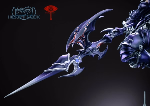 Final Fantasy Craving Eyes Studio x Heart Lock Studio Azure Dragoon Estinien Resin Statue 3