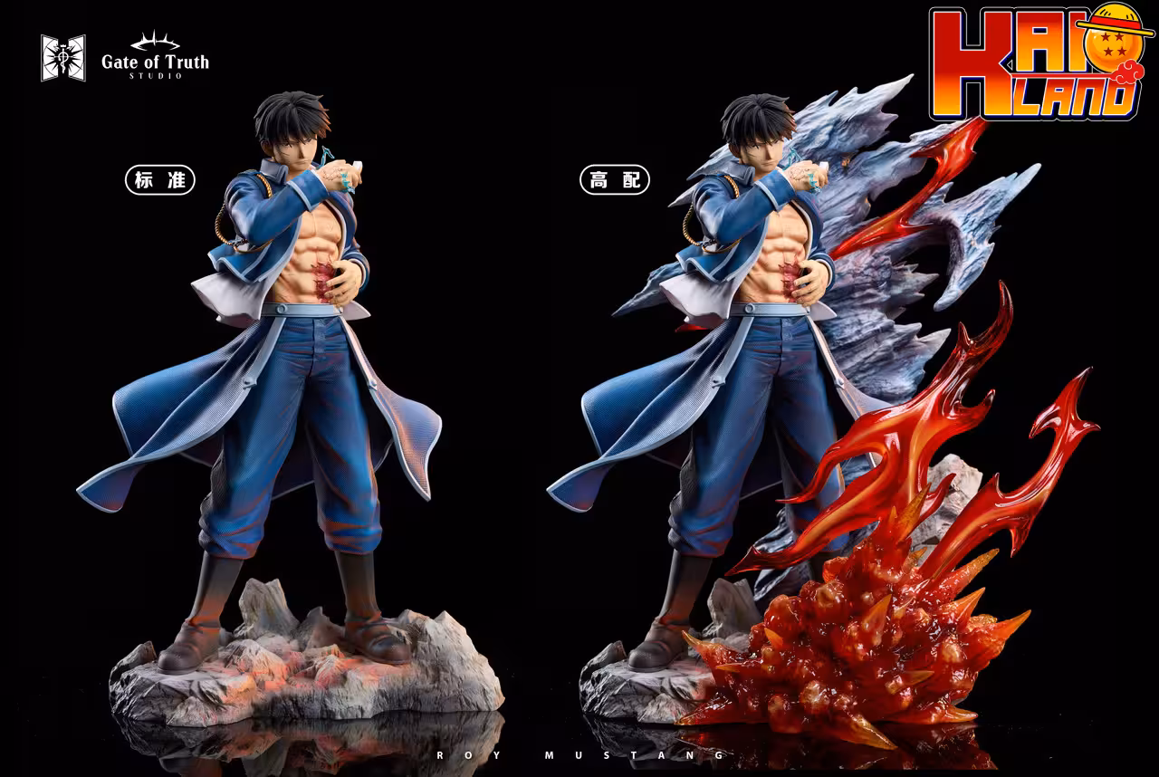 Fullmetal Alchemist Gate of Truth Studio Roy Mustang Resin Statue