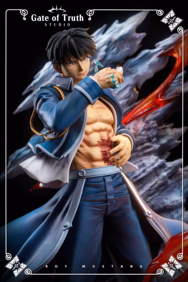 Fullmetal Alchemist Gate of Truth Studio Roy Mustang Resin Statue 4