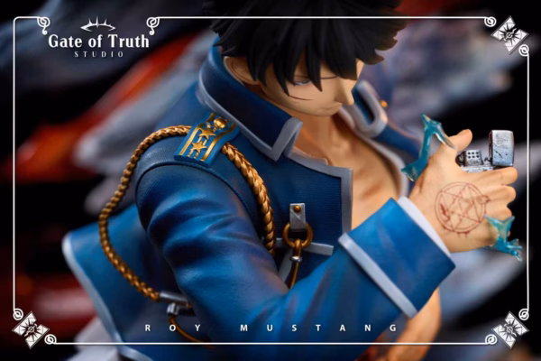 Fullmetal Alchemist Gate of Truth Studio Roy Mustang Resin Statue 5