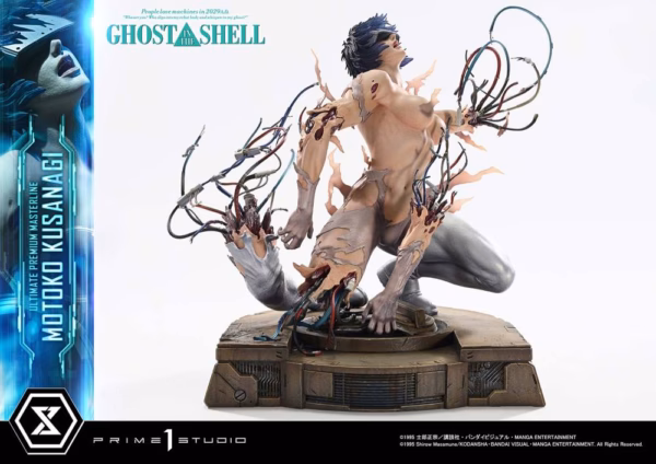 Ghost in The Shell Prime 1 Studio Motoko Kusanagi Vs Arachnida Licensed Resin Statue 7