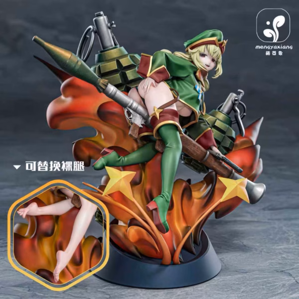 Gushing Over Magical Girls Meng Ya Xiang Studio Kiwi Araga Resin Statue 2