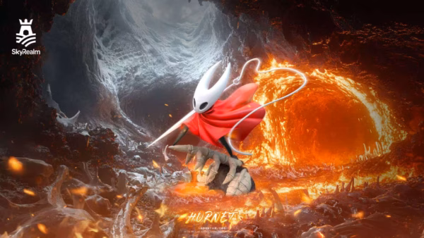 Hollow Knight SkyRealm Studio Silksong Hornet Resin Statue 1