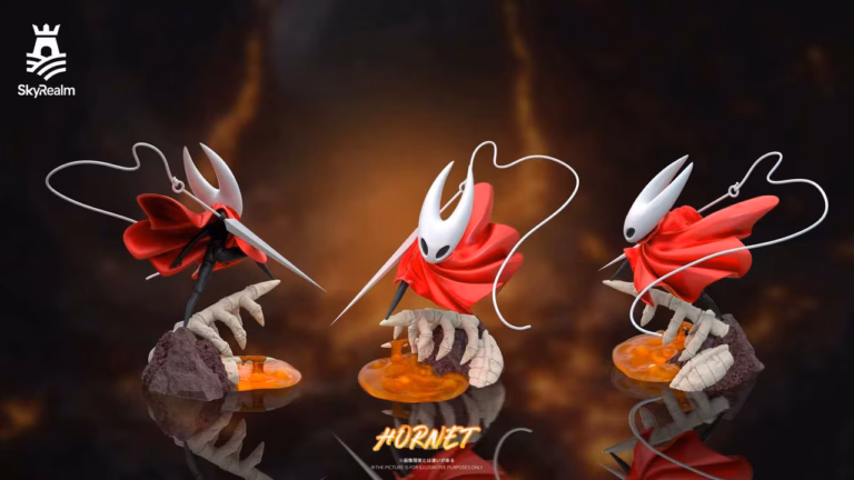 Hollow Knight SkyRealm Studio Silksong Hornet Resin Statue