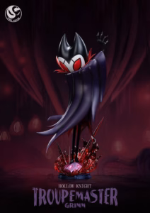 Hollow Knight Stone Custom Studio Troupe Master Grimm Resin Statue