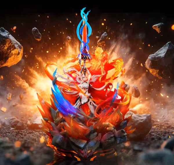 Honkai Impact HFK Studio Kiana Kaslana Resin Statue 1
